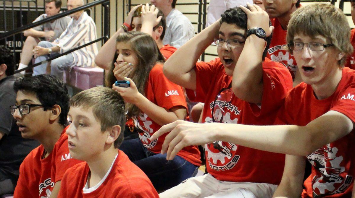 Photo Story: Brophy robotics dukes it out at state championship