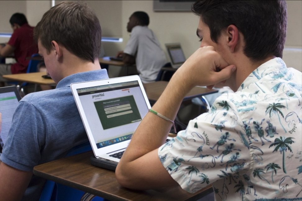 Photo Essay: Technology at Brophy