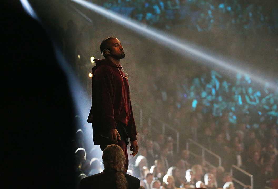 Photo+Courtesy+of+Tribune+News+Service+-+Kanye+West+performs+at+the+57th+Annual+Grammy+Awards+at+Staples+Center+in+Los+Angeles+on+Sunday%2C+Feb.+8%2C+2015.