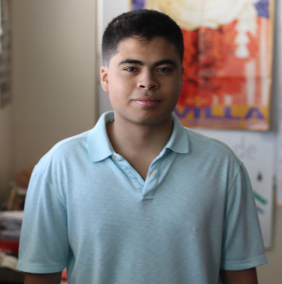 Photo by Bryce Owen ’17 - Edwin Perez-Morales ’18 “The most exciting thing in school right now is the SRP (Sophomore Research Project). I enjoy spending time just researching poems and doing assignments.”