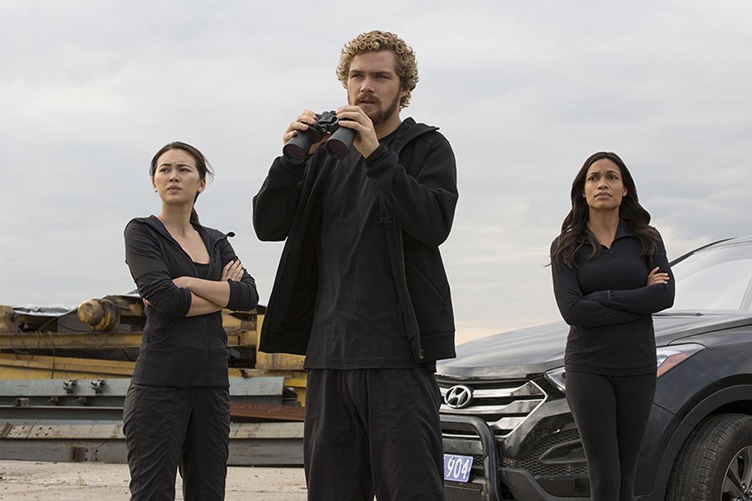 “Iron Fist” stars Jessica Henwick as Colleen Wing, Finn Jones as Danny Rand and Rosario Dawson and Claire Temple. “Iron Fist” is the newest Marvel series to be released exclusively on Netflix.
