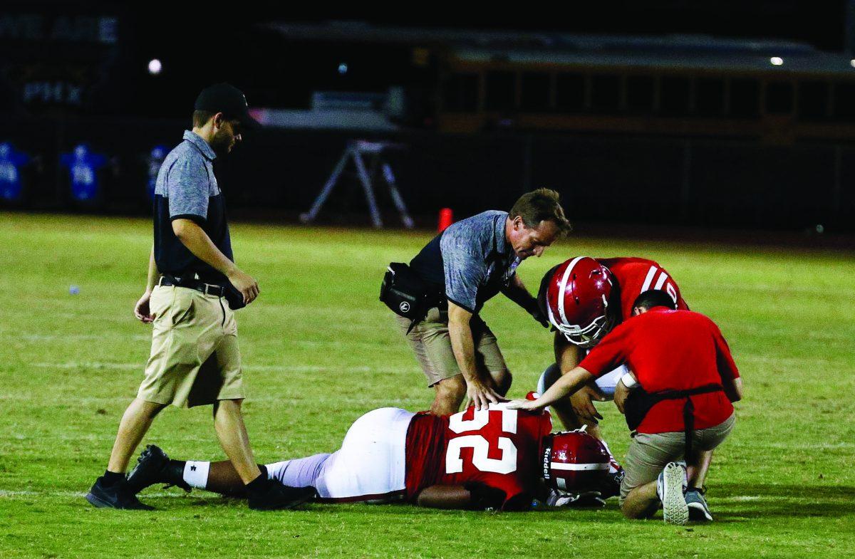 Coaches, training staff prioritize concussions, students must self report