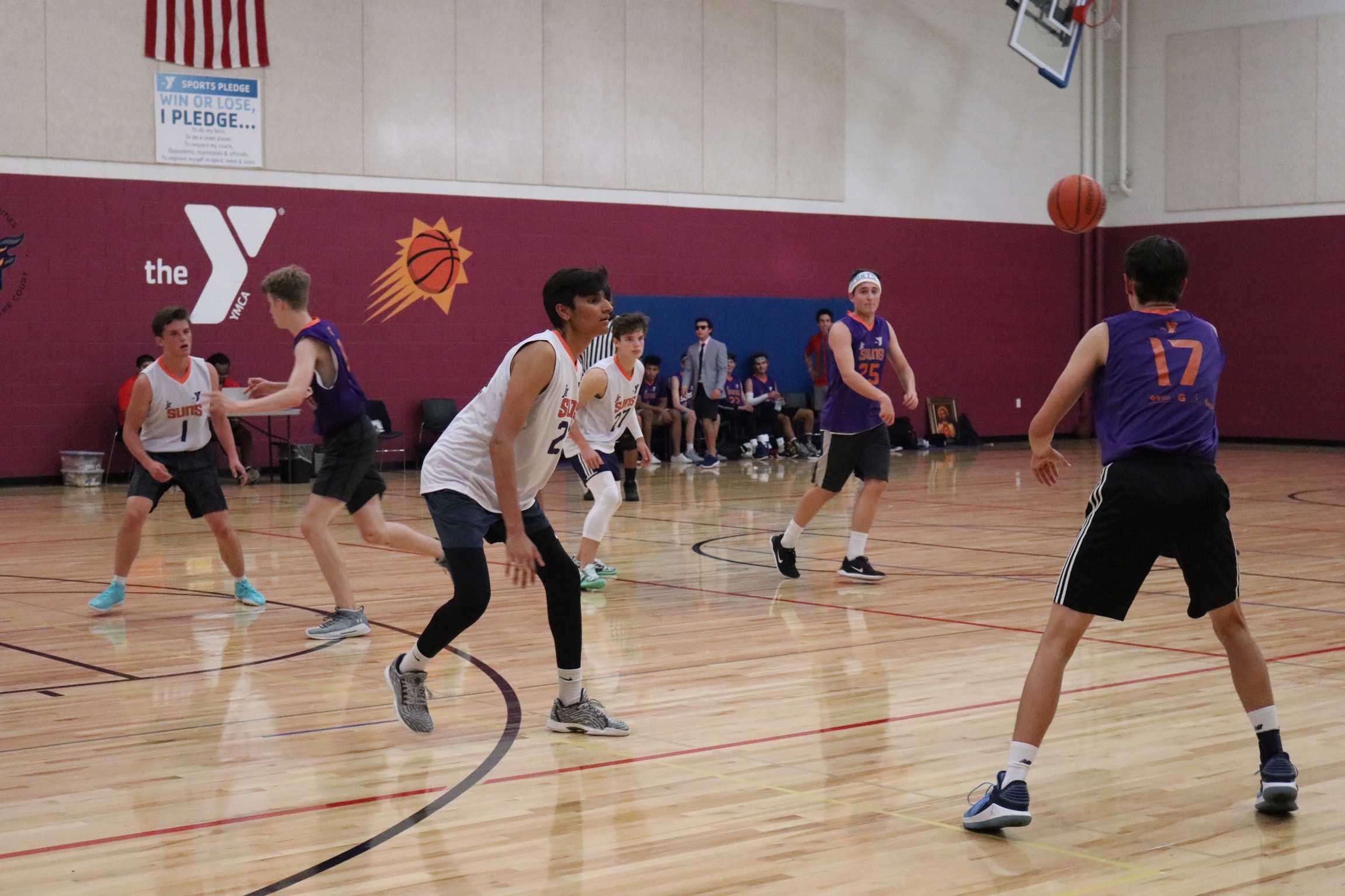 YMCA recreational basketball grasps the attention of seniors