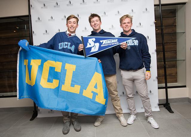 Three seniors commit to collegiate sports in California