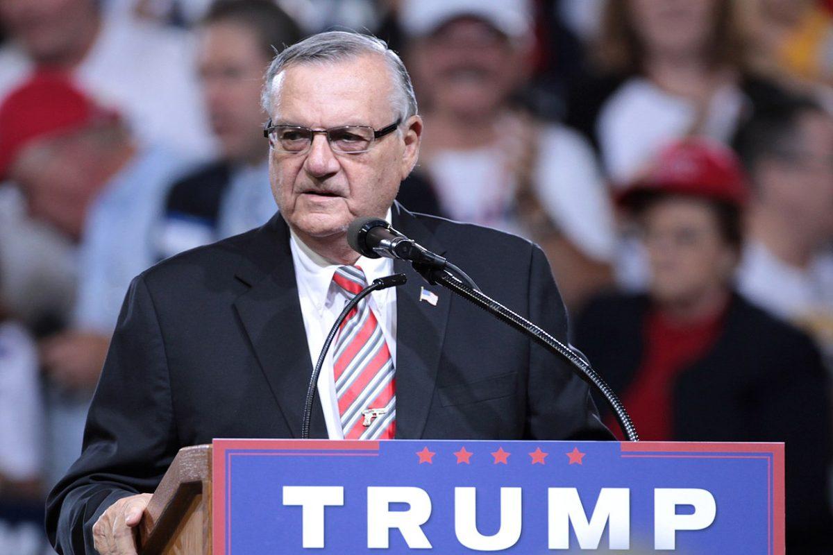Photo+courtesy+of+Gage+Skidmore+via+Wikimedia+Commons%3A+Then-Maricopa+County%2C+Ariz.+Sheriff+Joe+Arpaio+speaks+at+a+rally+for+President+Donald+Trump+in+Phoenix+on+June+18%2C+2016.