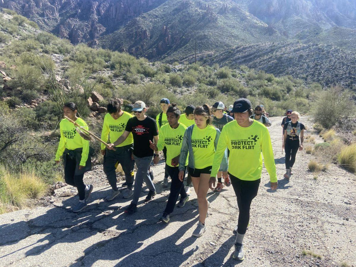 Students complete 226-mile run protesting destruction of native land