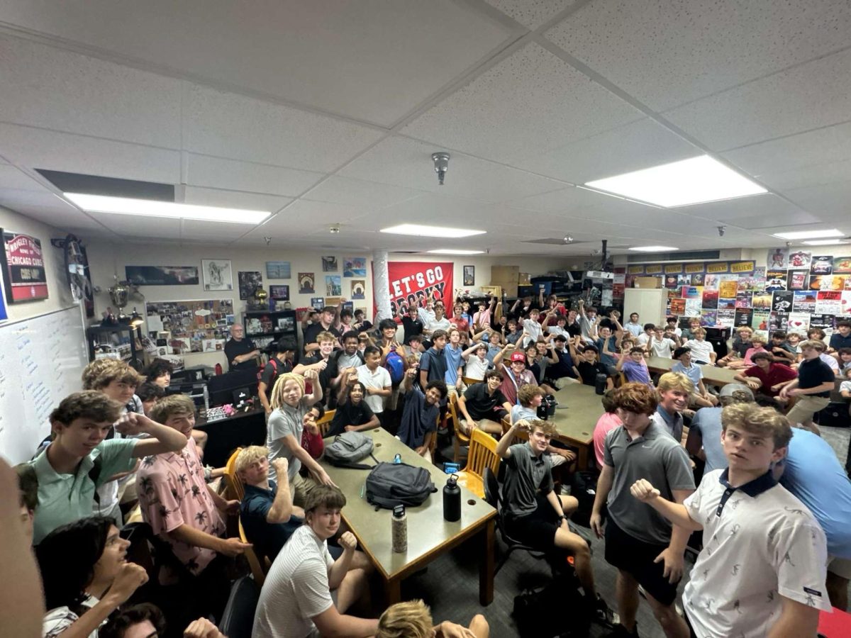 Photograph of Young Republicans meeting courtesy of Matthew Polacheck '26