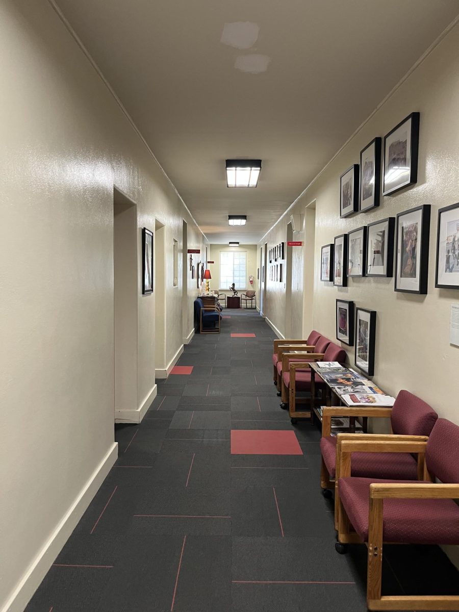 Photo of the upstairs section of Romley hall which contains the counseling department.