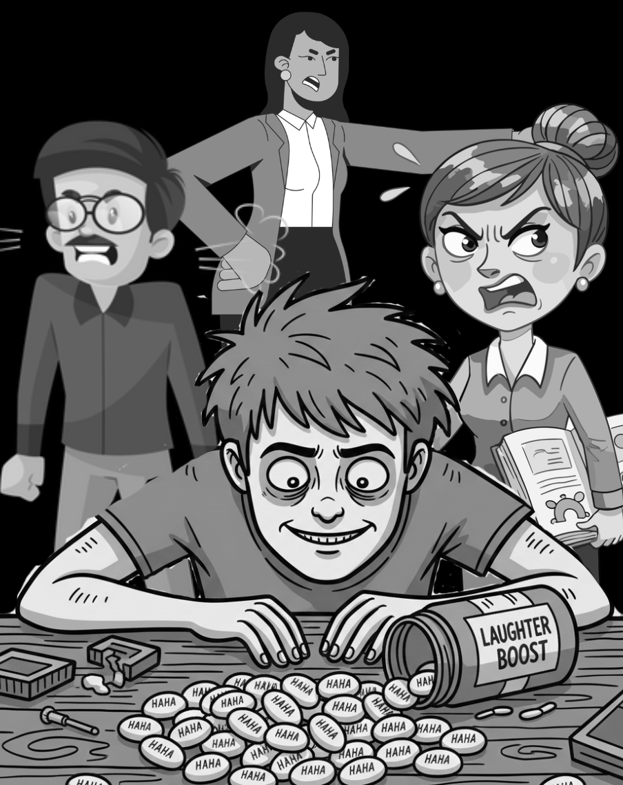 You don't have to be the funniest in the room